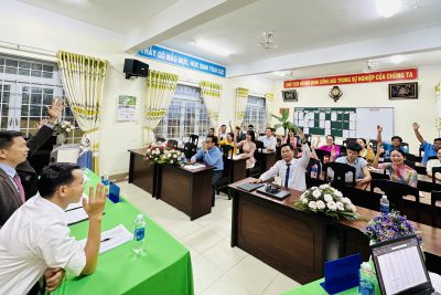 THPT Nguyễn Chí Thanh Tổ chức thành công Hội nghị cán bộ, viên chức, người lao động năm học 2023 – 2024