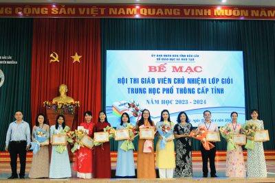 04/04 giáo viên trường THPT Nguyễn Chí Thanh đạt danh hiệu “Giáo viên chủ nhiệm lớp giỏi” cấp tỉnh năm học 2023 – 2024