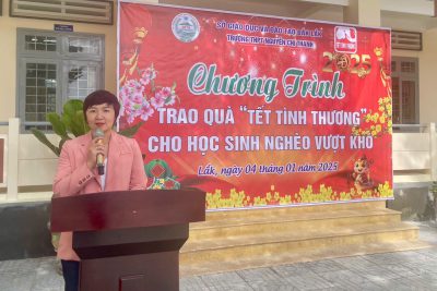 MÙA XUÂN ẤM ÁP TẠI TRƯỜNG THPT NGUYỄN CHÍ THANH