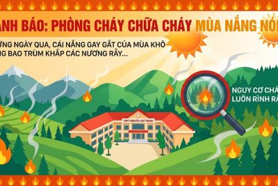 TUYÊN TRUYỀN PHÒNG CHÁY CHỮA CHÁY MÙA NẮNG NÓNG