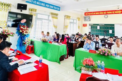 Chi bộ trường THPT Nguyễn Chí Thanh tổ chức thành công Đại hội Chi bộ lần thứ II, nhiệm kỳ 2025-2030