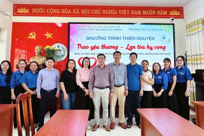 CHƯƠNG TRÌNH THIỆN NGUYỆN “TRAO YÊU THƯƠNG – LAN TỎA HY VỌNG”